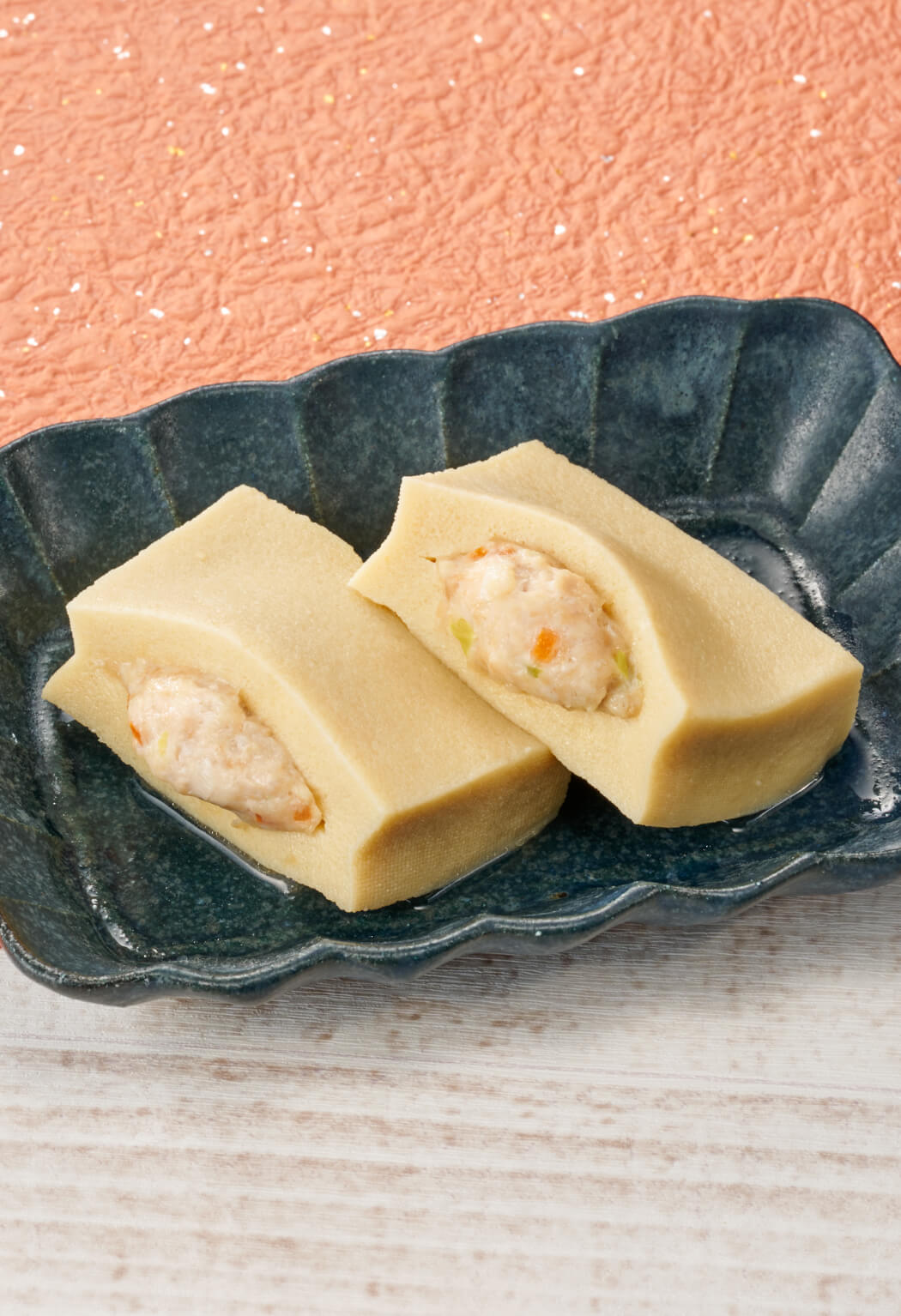 画像:こうや豆腐の肉詰め