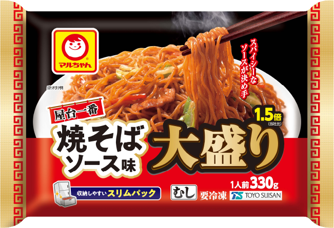屋台一番焼そばソース味 大盛り1.5倍